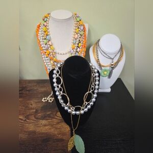 Large Assorted Necklace Lot of 10+